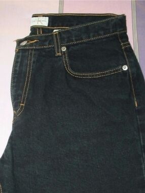 Calvin Klein Jeans Boot Cut Black Overdye Size 4